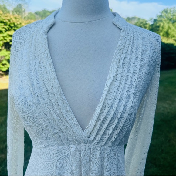 Free People Uptown Lace Mini Dress - Picture 7 of 16